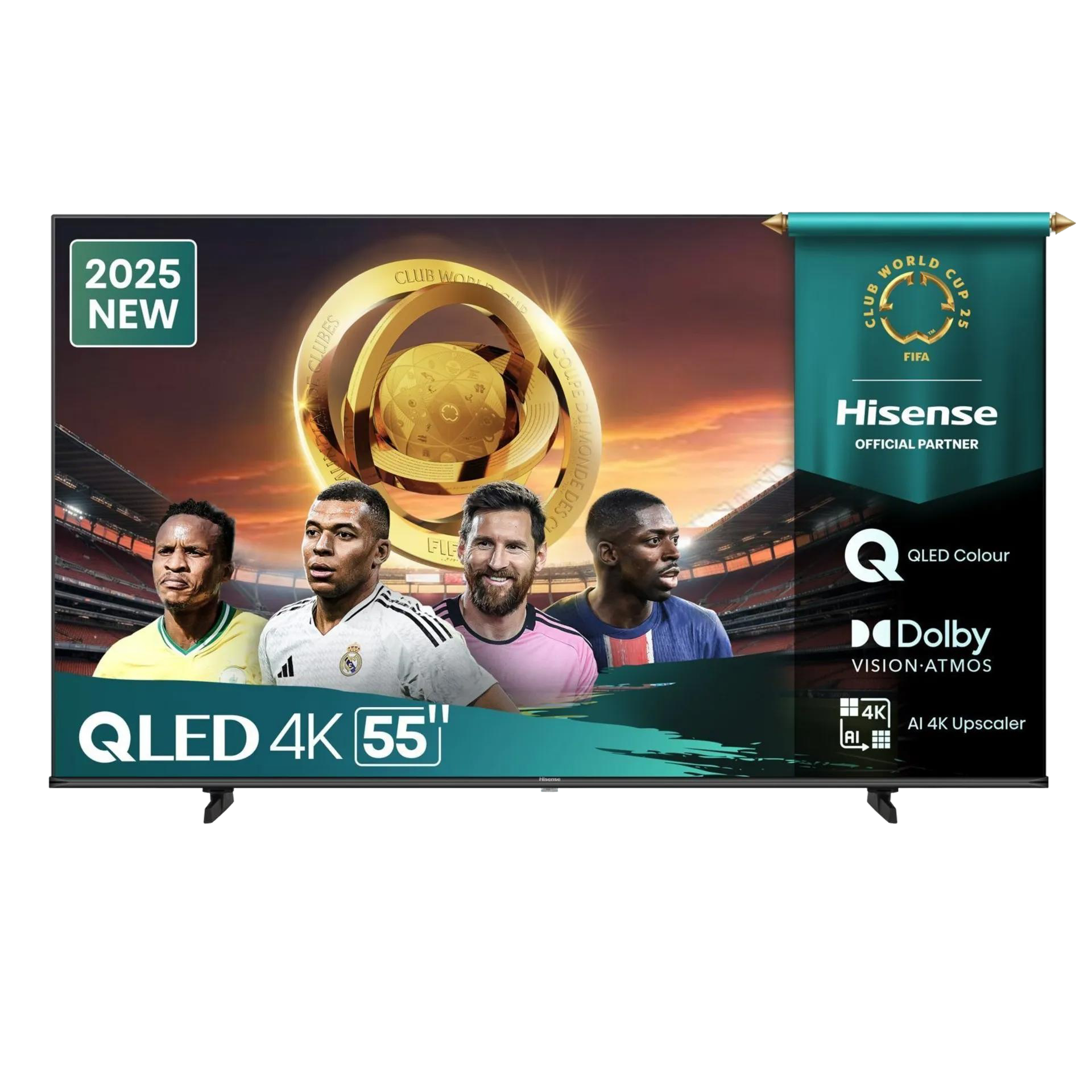 Hisense 55-inch 144 High Refresh Rate QLED 4K TV-55Q6Q